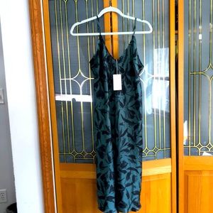 NWT midi slip dress